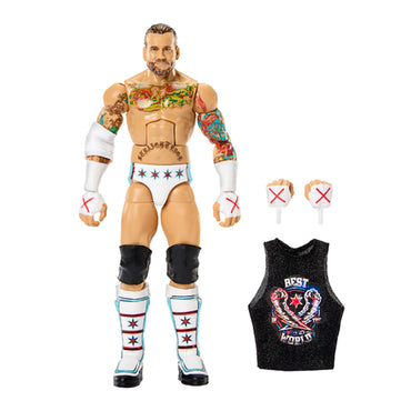 WWE Elite Collection: CM Punk Wrestling Figure Mattel JHT46
