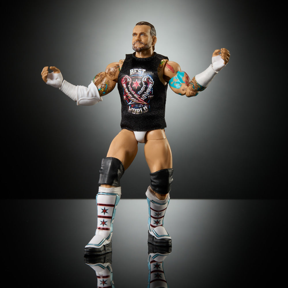 WWE Elite Collection: CM Punk Wrestling Figure Mattel JHT46