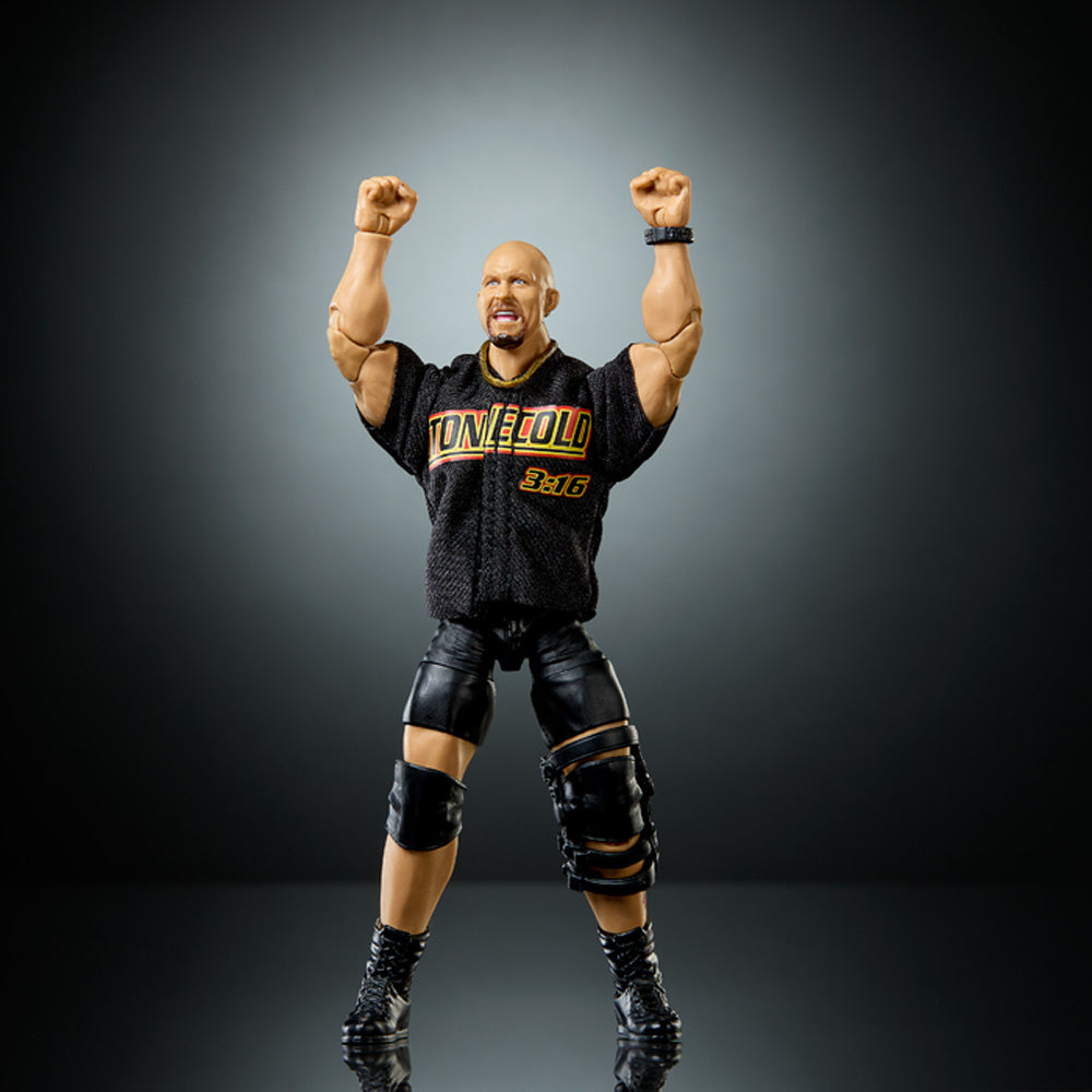 WWE Elite Collection: "Stone Cold" Steve Austin Wrestling Figure Mattel JHT52