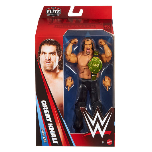 WWE Elite Collection: Great Khali Wrestling Figure Mattel JHT66