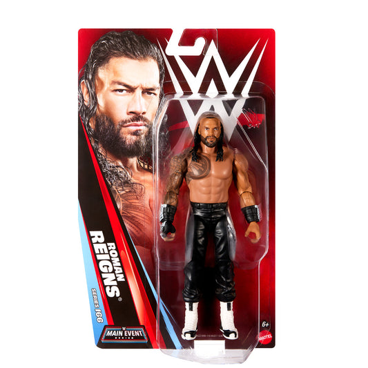WWE Main Event Roman Reigns 6" Figure -Series 166 Mattel JHJ22