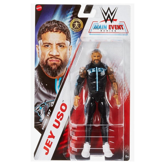 WWE Main Event: Jey Uso 6" Figure - Series 157 Mattel JGD35