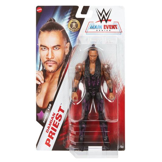 WWE Main Event: Damian Priest 6" Figure - Series 158 Mattel JGD41