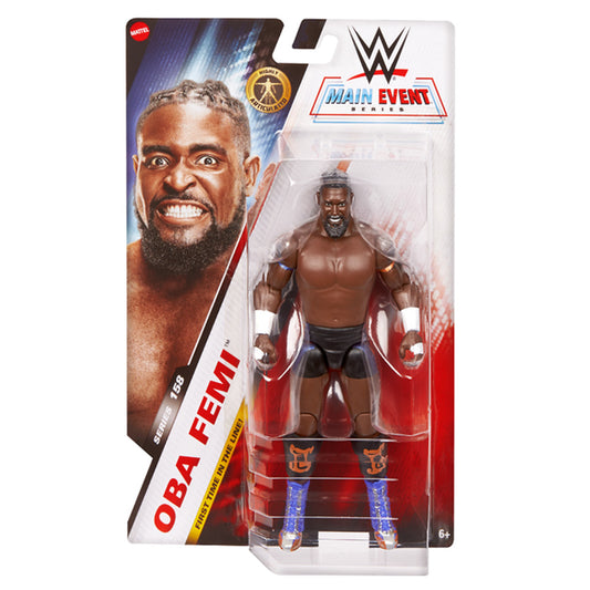 WWE Main Event: Oba Femi 6" Figure - Series 158 Mattel JGD44