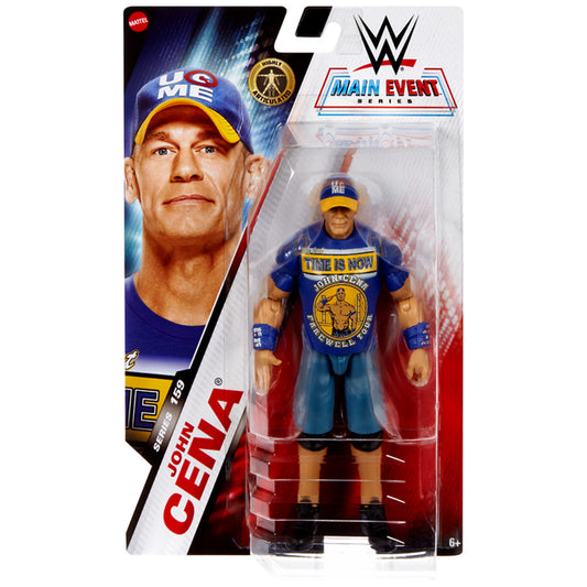 WWE Main Event: John Cena 6" Figure - Series 159 Mattel JGD45
