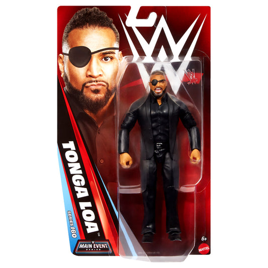 WWE Main Event: Tonga Loa 6" Figure - Series 160 Mattel JHH84