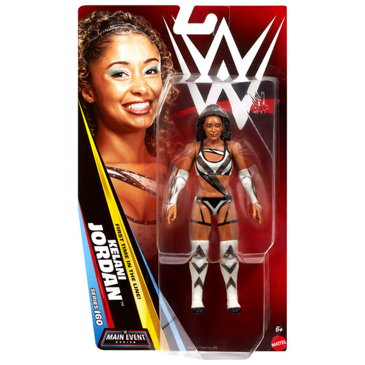 WWE Main Event: Kelani Jordan 6" Figure - Series 160 Mattel JHH86