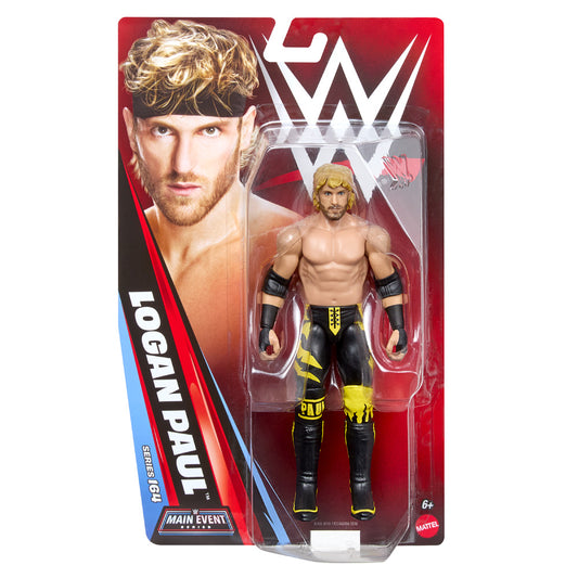 WWE Main Event: Logan Paul 6" Figure - Series 164 Mattel JHJ08