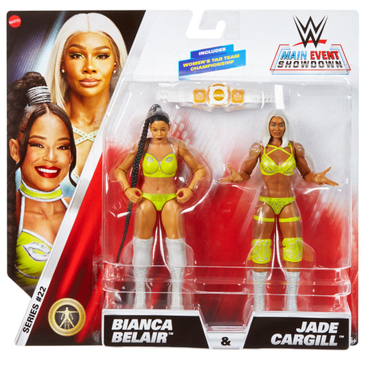 WWE Main Event Showdown: Bianca Belair & Jade Cargill 2-Pack S22 JGD61
