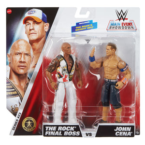 WWE Main Event Showdown: The Rock & John Cena 2-Pack S23 JGD62
