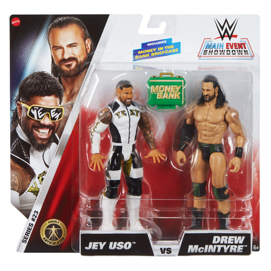 WWE Main Event Showdown: Jey Uso & Drew McIntyre 2-Pack S23 JGD63