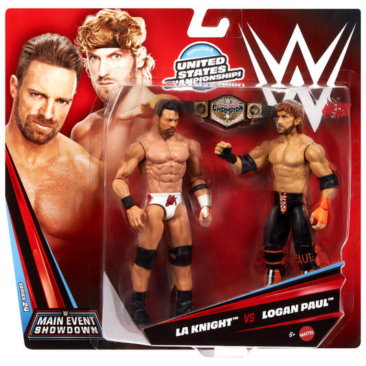 WWE Main Event Showdown: LA Knight & Logan Paul 2-Pack S24 JHJ55