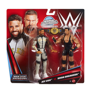 WWE Main Event Showdown: Jey Uso vs Bron Breakker 2-Pack S25 JHJ57