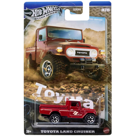 Hot Wheels Silver Series - Toyota: Land Cruiser JCB73 3/5
