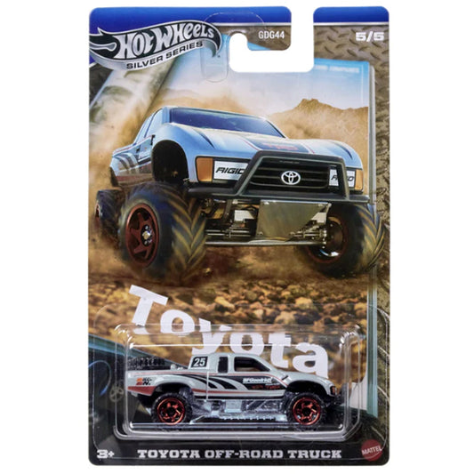 Hot Wheels Silver Series - Toyota: Off-Road Truck JCB75 5/5