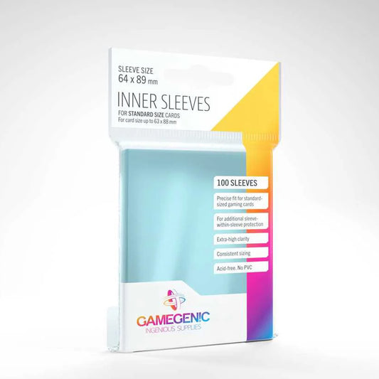 Gamegenic Perfect Fit Inner Card Sleeves (100pcs)