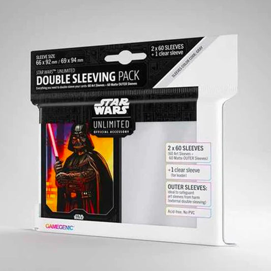 Gamegenic Star Wars: Unlimited Double Sleeving Pack - Darth Vader