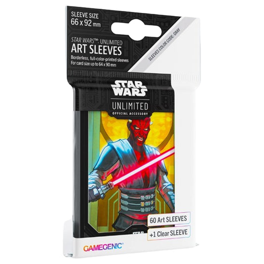 Gamegenic Star Wars: Unlimited Art Sleeves - Darth Maul