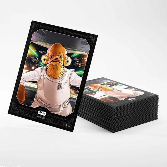 Gamegenic Star Wars: Unlimited Art Sleeves - Admiral Ackbar