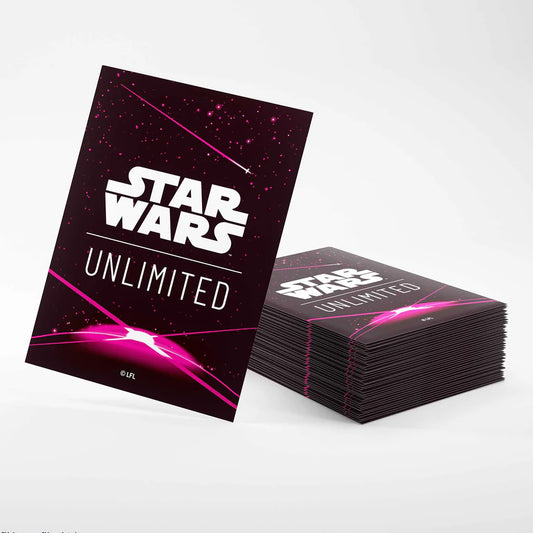 Gamegenic Star Wars: Unlimited Art Sleeves - Card Back Magenta
