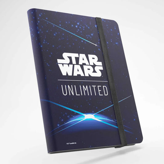 Gamegenic Star Wars: Unlimited 18-Pocket Album - Card Back Blue