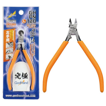 GodHand PN-120-L Left-Handed One Blade Nipper - Made in Japan