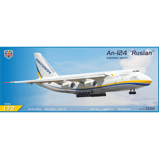 Modelsvit Antonov An-124 Ruslan GIANT Series 1:72 Model Kit