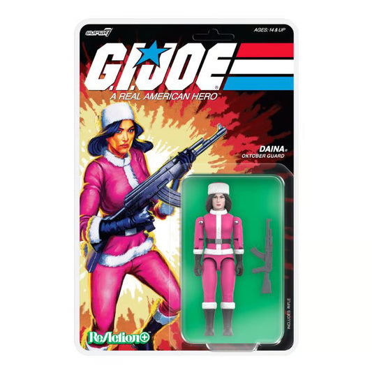 Super7 G.I. Joe ReAction+ Wave 7 - Daina (Comic) Action Figure