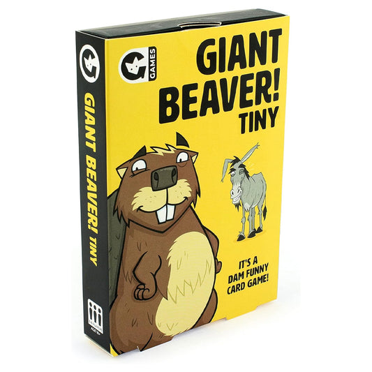 Giant Beaver! Tiny Ass! Card Game - Age 16+, 2+ Players