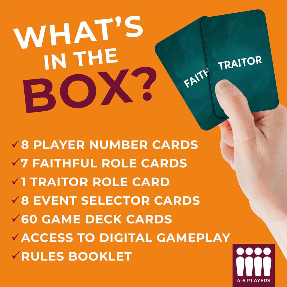 The Traitors Card Game - Ginger Fox