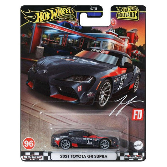 Hot Wheels Boulevard: 2021 Toyota GR Supra HRT56 #96 1:64 Diecast Car