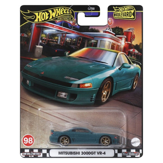 Hot Wheels Boulevard: Mitsubishi 3000GT VR-4 HRT68 #98 1:64 Diecast Car