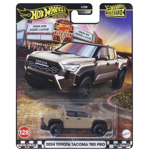 Hot Wheels Premium - Boulevard: 2024 Toyota Tacoma TRD PRO JBL08 #128