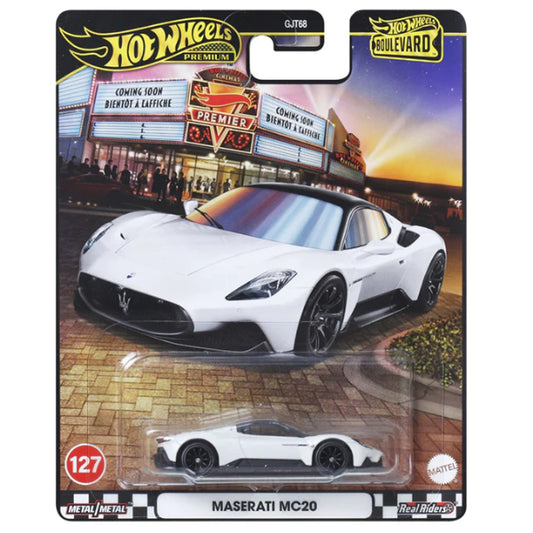 Hot Wheels Premium - Boulevard: Maserati MC20 JBL11 #127