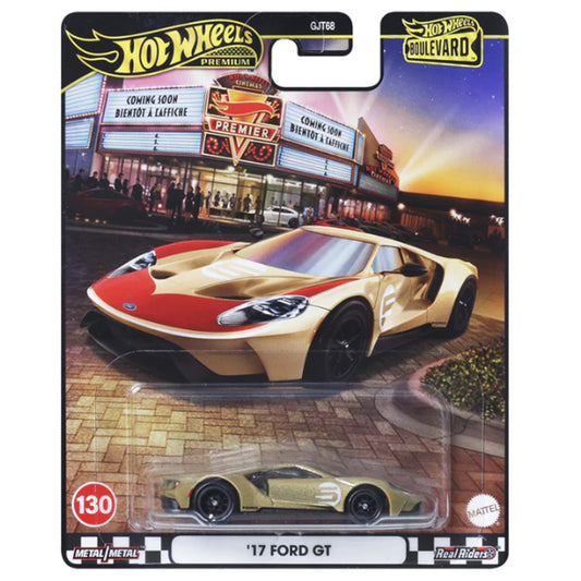 Hot Wheels Premium - Boulevard: 2017 Ford GT JBL15 #130