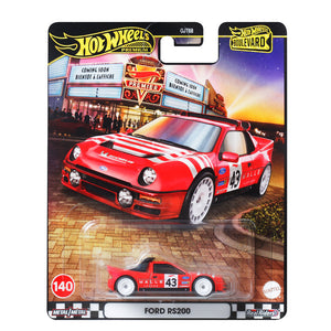 Hot Wheels Premium - Boulevard: Ford RS200 JBL29 #140