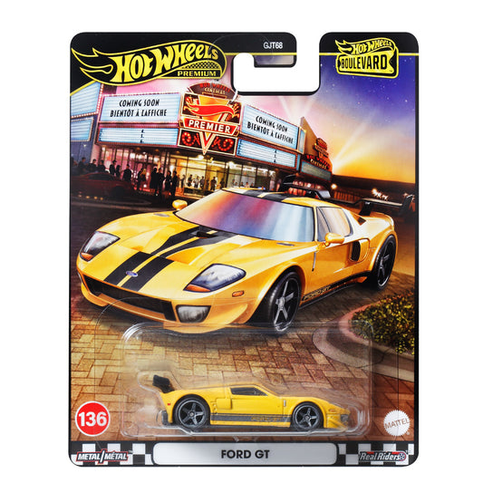 Hot Wheels Premium - Boulevard: Ford GT JHW26 #136