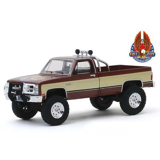 Greenlight 13560 Fall Guy Stuntman 1982 GMC K-2500 Sierra Grande 1:18 Diecast Model