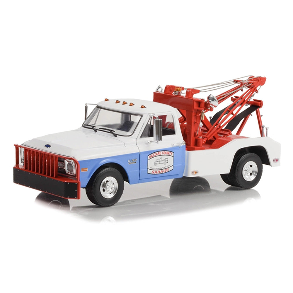 Greenlight 13622 '69 Chevrolet C-30 Dually Wrecker Hazzard County 1:18 Diecast