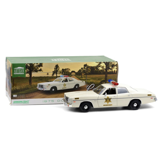 Greenlight 19092 Hazzard County Sheriff 1975 Dodge Comet 1:18 Diecast Car