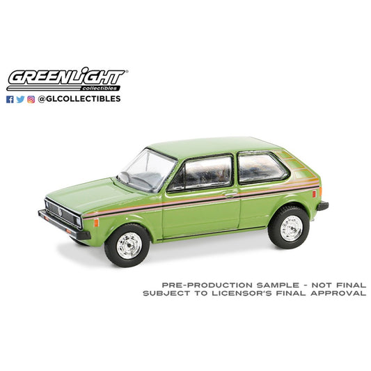Greenlight 1979 Volkswagen Rabbit - Bali Green V-Dub S19 1:64 GL36100-E