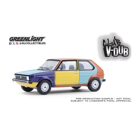 Greenlight Club V-Dub S21 1975 Volkswagen Rabbit 1:64 Car