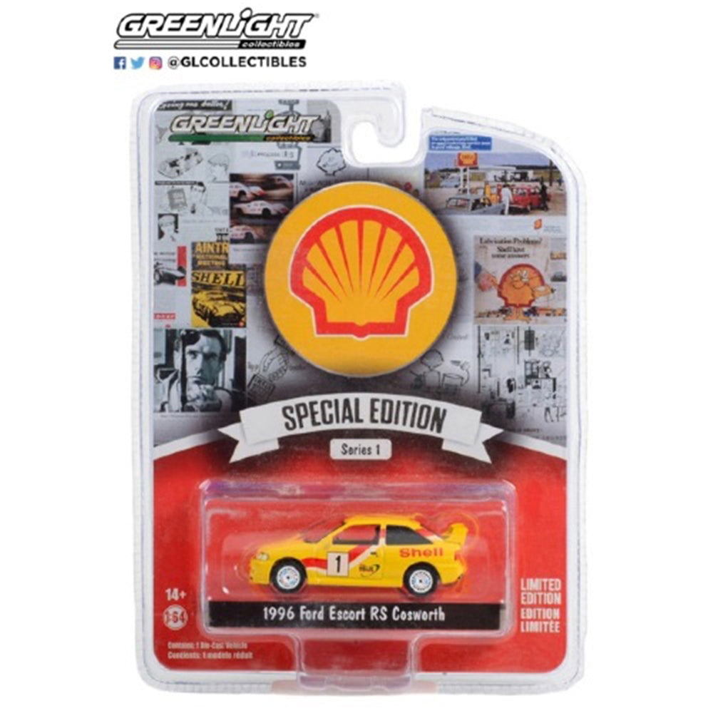 Greenlight Shell Oil Series 1 1996 Ford Escort RS Cosworth 1:64 Diecast 41125-C