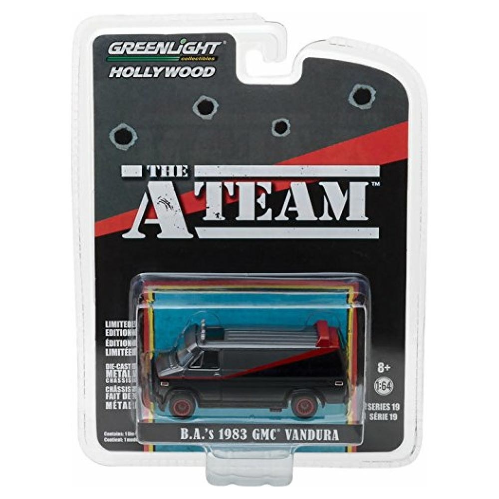 Greenlight 44790-B The A Team (1983-87 TV series) GMC Vandura 1:64 Diecast Van