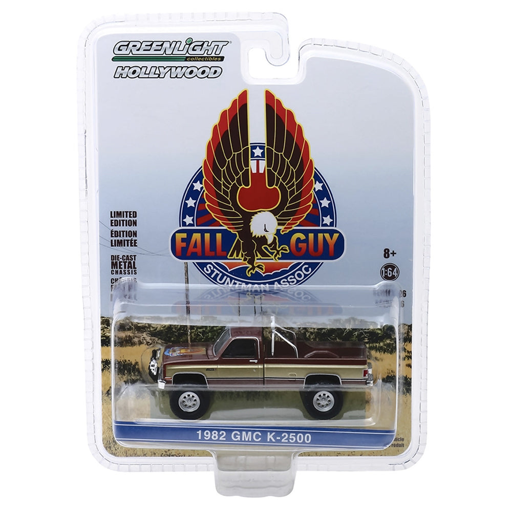 Greenlight 44860-F Fall Guy Stuntman Association 1982 GMC K-2500 1:64 Diecast