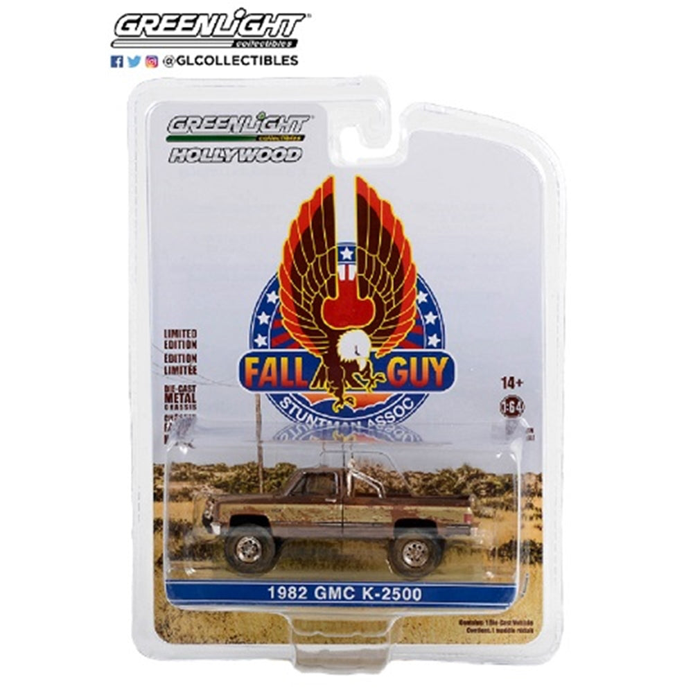 Greenlight 44965-F Fall Guy Stuntman 1982 GMC K-2500 1:64 Diecast Model