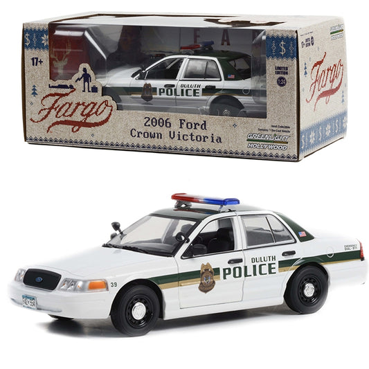 Greenlight 84153 Fargo 2006 Ford Crown Interceptor Duluth Police 1:24 Model
