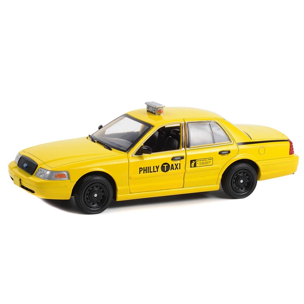 Greenlight 84173 Creed 1999 Ford Crown Victoria Philly Taxi 1:24 Diecast Model