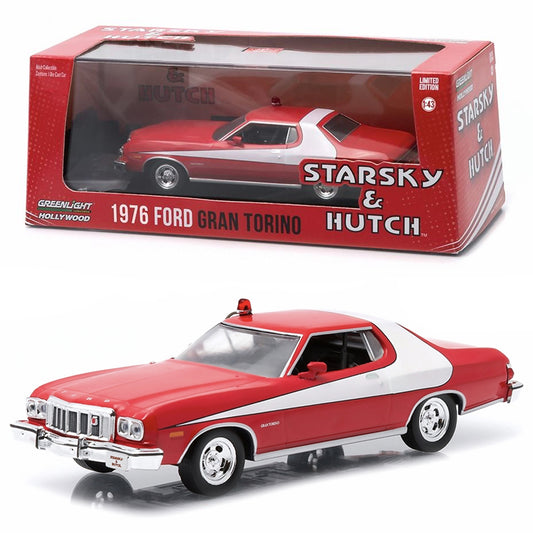 Greenlight 86442 Starsky & Hutch 70s TV 1976 Ford Gran Torino 1:43 Diecast Model