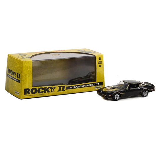 Greenlight 86616 Rocky II 1979 Pontiac Firebird Trans Am 1:43 Diecast Model